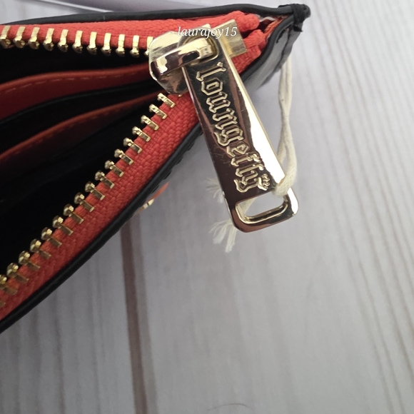 🌞SOLD🌞 San Francisco Giants Loungefly Wristlet Wallet Baseball MLB Floral Sewn - Picture 6 of 11